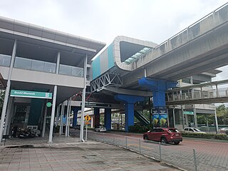 <span class="mw-page-title-main">SunU-Monash BRT station</span> Bus station in Subang Jaya, Malaysia