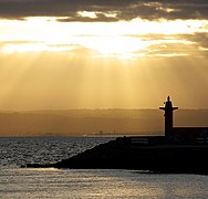 Sunset, Bangor - geograph.org.uk - 3493540.jpg