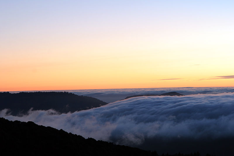 File:Sunset. View from hills toward Ocean - panoramio.jpg