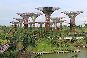 Gardens By The Bay: Geschichte, Baugebiete, Weitere Entwicklungen