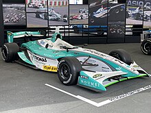 Car of 2012 champion Kazuki Nakajima, pictured in 2022 Suzuka Fan Thanksgiving Day 2022 (4) - PETRONAS TEAM TOM'S FN09 in 2012 Japanese Championship Formula Nippon.jpg