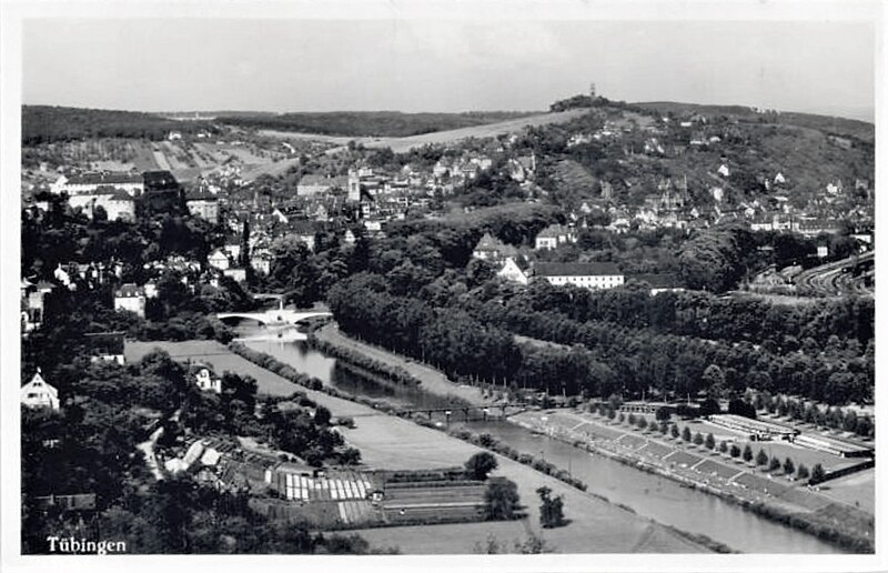 File:Tübingen von Westen (AK 542.501 Gebr. Metz).jpg