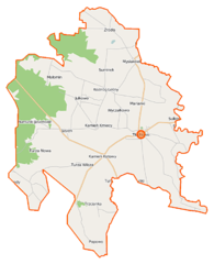 Plan gminy Tłuchowo