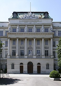 Main building of the Vienna University of Technology.