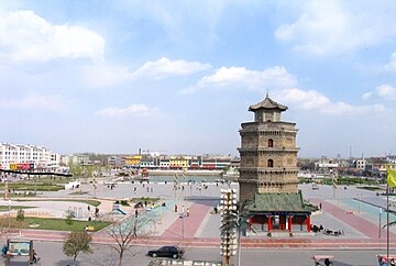 Fil:Tang_tower_of_Yuncheng.jpg