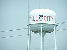 Tell City water tower Tell City Watertower.jpg