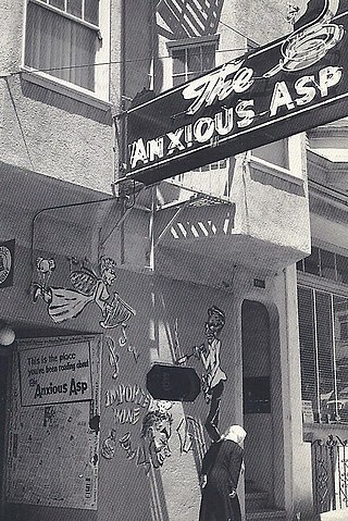<span class="mw-page-title-main">The Anxious Asp</span> American lesbian and bohemian bar in San Francisco, California (1958–1967)