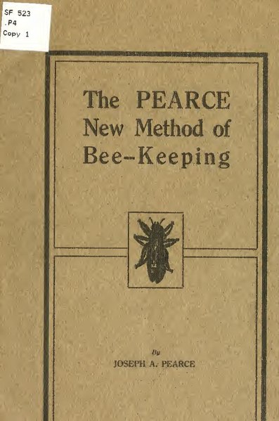 File:The Pearce new method of bee keeping (IA pearcenewmethodo00pear).pdf