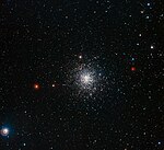 Den klotformiga stjärnhopen Messier 107, bild tagen med Wide Field Imager (WFI) på MPG/ESO 2,2 meter teleskop.