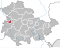 Lage der Stadt Eisenach in Thüringen‏‎