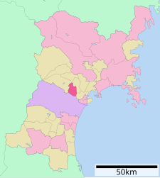 Tomiya - Carte