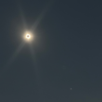 Totality with Venus as seen from Viola, Arkansas