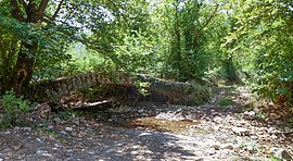 Tourkogefiro, a stone bridge across the river Seiraios