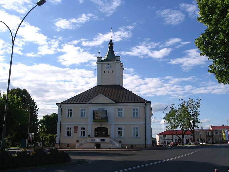 File:Town hall in Glogow Malopolski.jpg