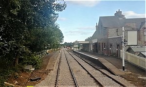Train tracks of Hardingham station.jpg