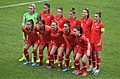 Turkiya ayollar futbol terma jamoasi 2019-yil 4-oktabr kuni Estoniya milliy ayollar terma jamoasiga qarshi uy uchrashuvida.