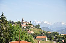 Vista del terreno intorno a Turriers