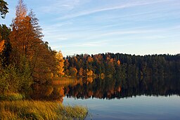 Sjön Uljaste järv.