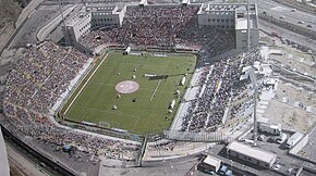 Lo stadio San Filippo-Franco Scoglio gremito.