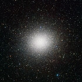 Omega Centauri öğesinin açıklayıcı görüntüsü