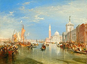 Venice - The Dogana and San Giorgio Maggiore, c.1834, National Gallery of Art, Washington D.C.