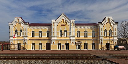 Fail:Venyov (Tula Oblast) 03-2014 img14 train station.jpg