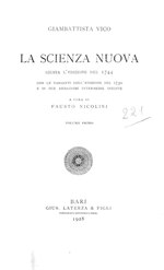 Thumbnail for File:Vico, Giambattista – La scienza nuova seconda, Vol. I, 1928 – BEIC 1964037.pdf