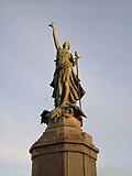 Thumbnail for File:Victory, War memorial, Northernhay Gardens, Exeter - geograph.org.uk - 293268.jpg