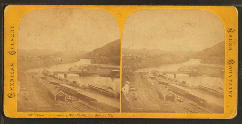 File:View from Cemetery Hill (north), Brattleboro, Vt, from Robert N. Dennis collection of stereoscopic views.png