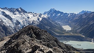 Kilátás a Mount Ollivier csúcsáról