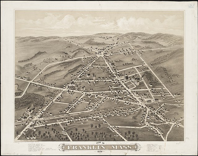 Franklin, Massachusetts in 1879