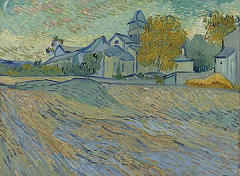 Vincent Van Gogh - Vue de l'asile et de la Chapelle de Saint-Rémy.jpg