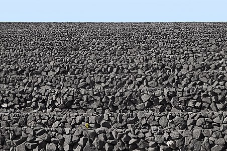 Vineyard walls near Uga, Lanzarote