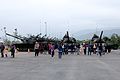 Visitors Watching M60A3 TTS Tanks and CM-32 Yunpao APCs in Hongchailin Camp 20161224.jpg