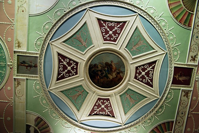 Robert Adam ceiling from the Adelphi