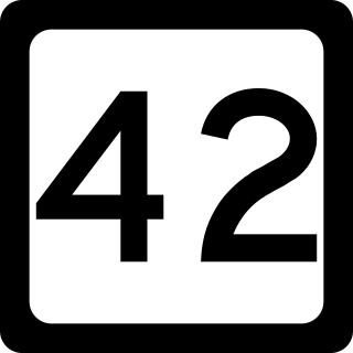 <span class="mw-page-title-main">West Virginia Route 42</span> State highway in West Virginia, United States