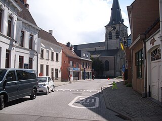Waasmunster Municipality in Flemish Community, Belgium