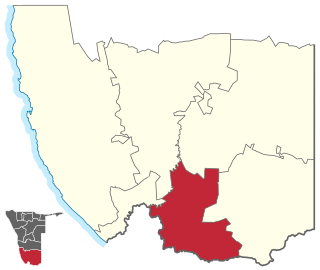 Karasburg West Electoral constituency in the ǁKaras region of southern Namibia