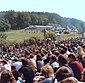 Publikum und Gelände der ABW während des Burg-Waldeck-Festivals 1968