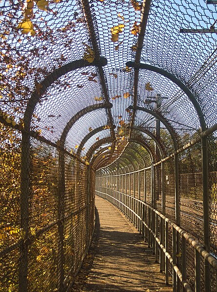 Walkway on the Fallowfield viaduct in Beechview