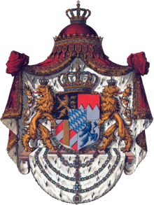 Description de l'image Wappen Deutsches Reich - Koenigreich Bayern (Grosses).png.