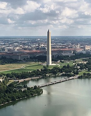 Washington Monument, Washington, D.C. from the air.jpg