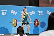 Deutsch: Gewichtheben bei den Olympischen Jugendspielen 2018; Tag 2, 10. Oktober 2018; Jungen 62 kg English: Weightlifting at the 2018 Summer Youth Olympics at 8 October 2018 – Boys' 62 kg