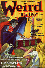 Weird Tales cover image for December 1938