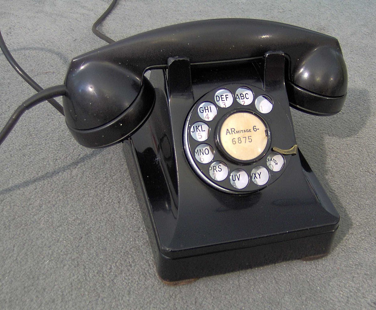Vintage Stromberg-carlson Rotary Dial Telephone, Vintage Office