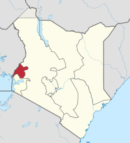 Provincia Occidentale – Localizzazione