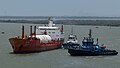 * Nomination LPG tanker White Purl entering Port Quasim, Pakistan assisted by the tugboats SL Hodeidah and Kadiro 2012 --VileGecko 10:34, 9 February 2022 (UTC) * Decline  Oppose Sorry! Not sharp enough, especially the blue ship. --Steindy 18:47, 9 February 2022 (UTC)