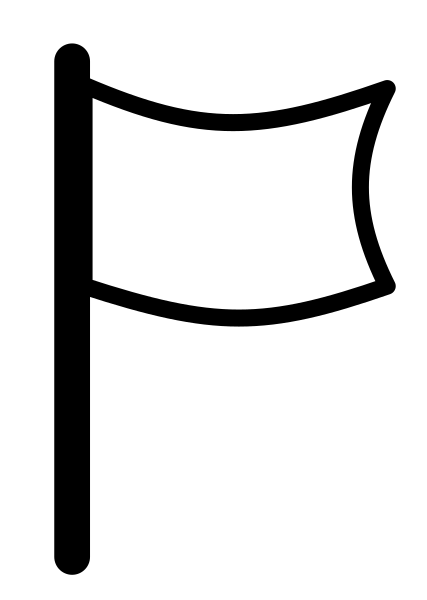 Fichier:white flag icon.svg — Wiktionnaire
