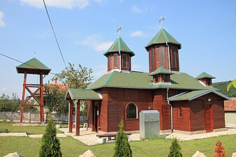 Sankt Savas kyrka i Kolare, Serbien.