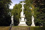 Figure shrine, crucifixion